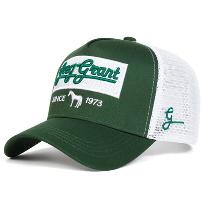 Unisex Since 1973 Letter Embroidery Baseball Net Caps Adjustable