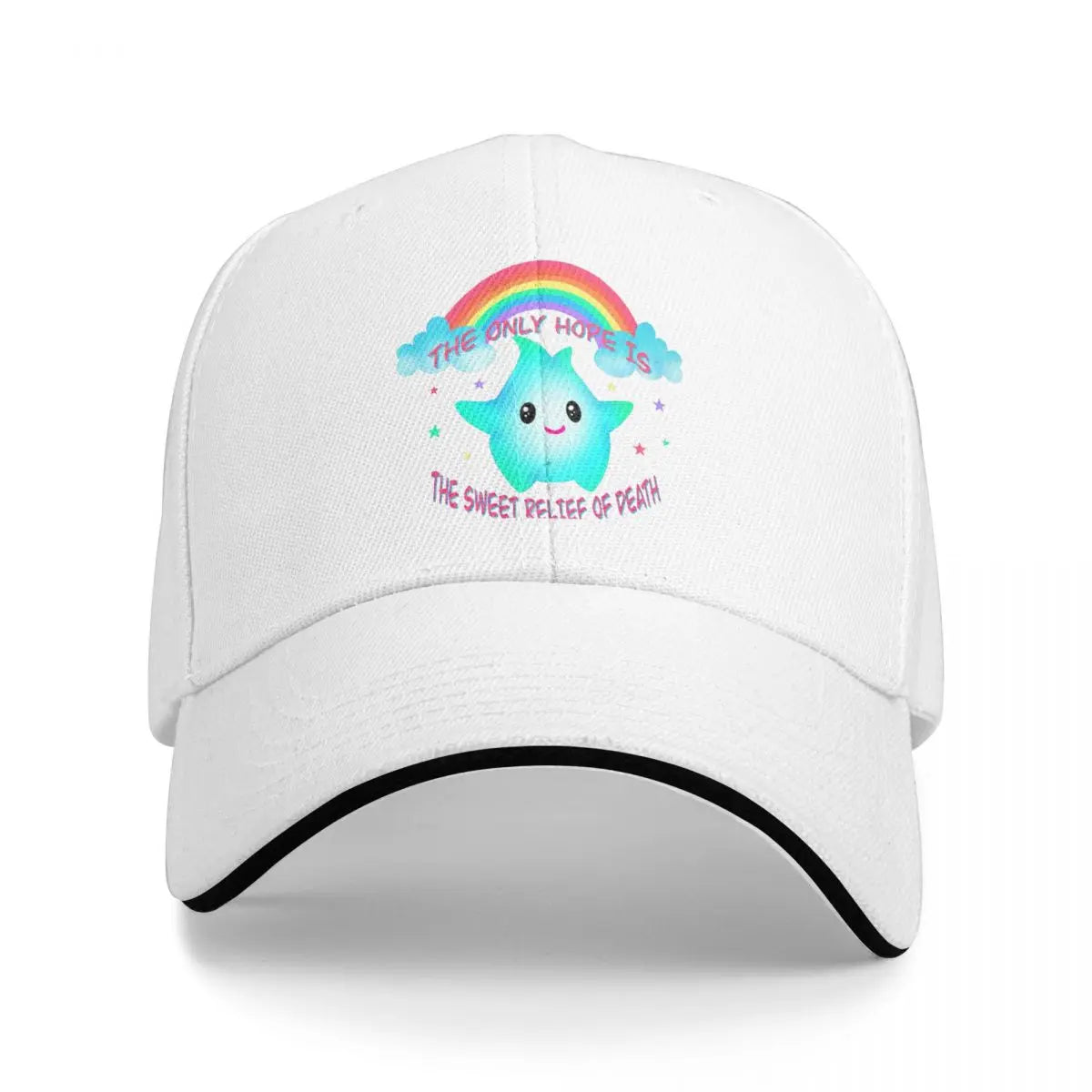 Lumalee Anime Cute Rainbow Customized Sport Baseball Cap