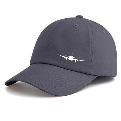 1pc Airplane Print Baseball Cap For Adults