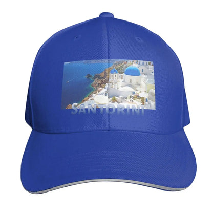 Santorini Greek Islands Callisc Baseball Cap