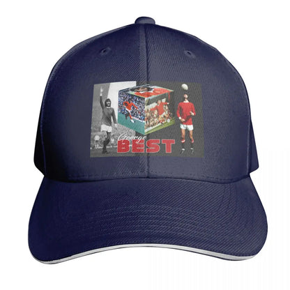 George Best Genius Football Legend Baseball Cap