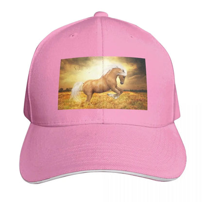 Palomino Horse Sundance Western Baseball Cap