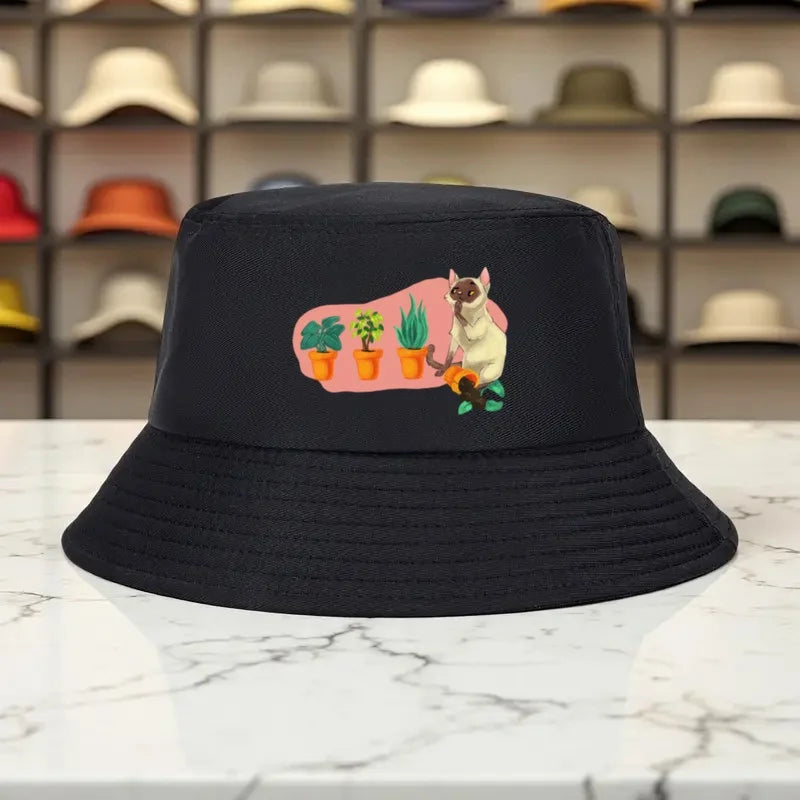 Houseplant Connoisseur Print Bucket Hat
