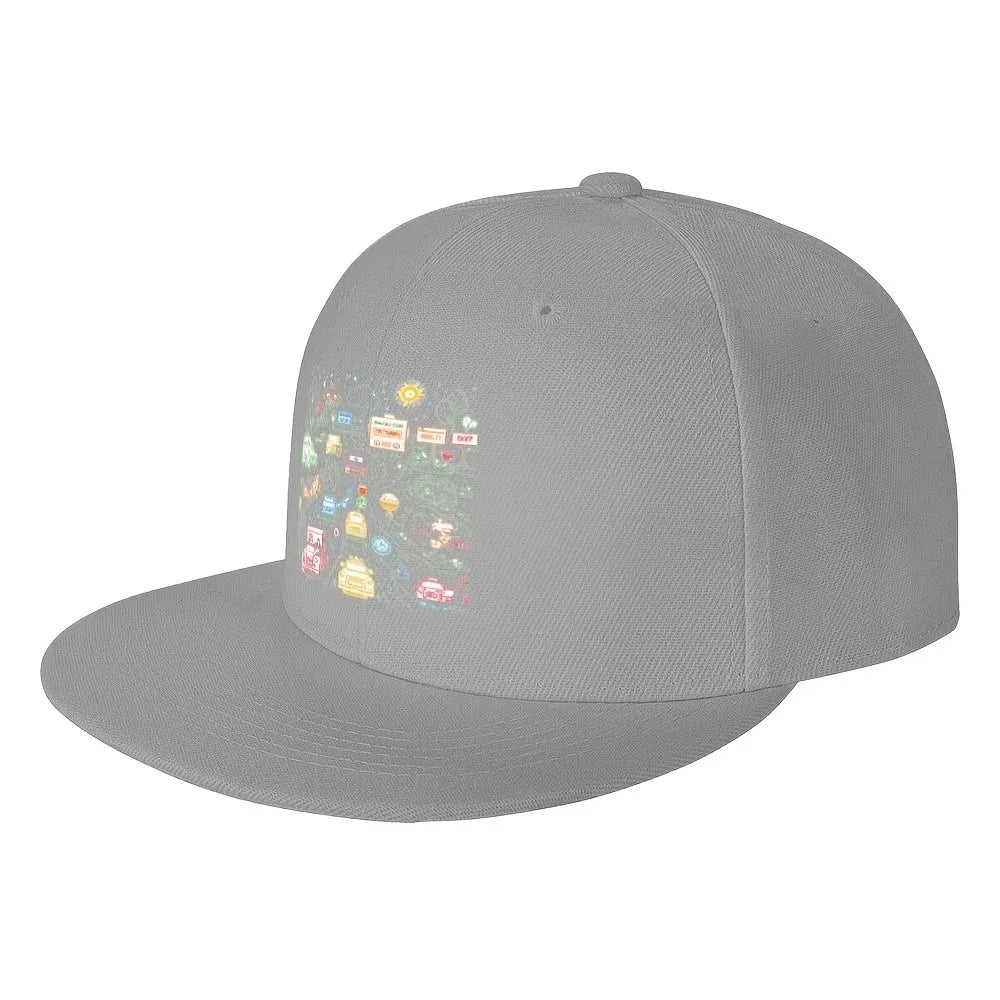 Road Trip Graphic High Crown Snapback Cap
