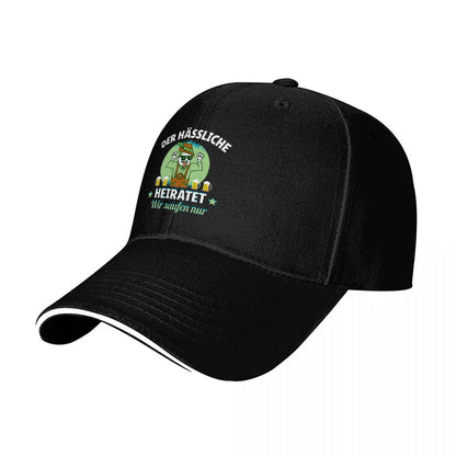 Der Hässliche Heiratet Owl Baseball Cap