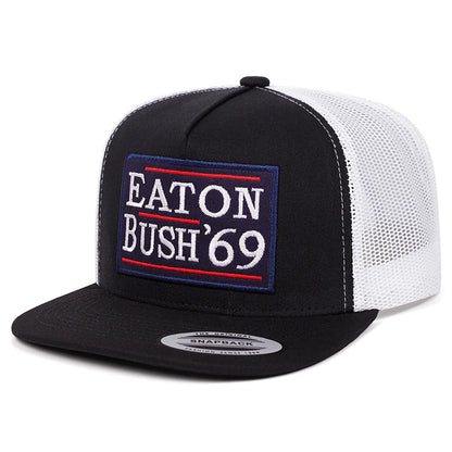 Eaton Bush 69 Embroidered Mesh Snapback Cap