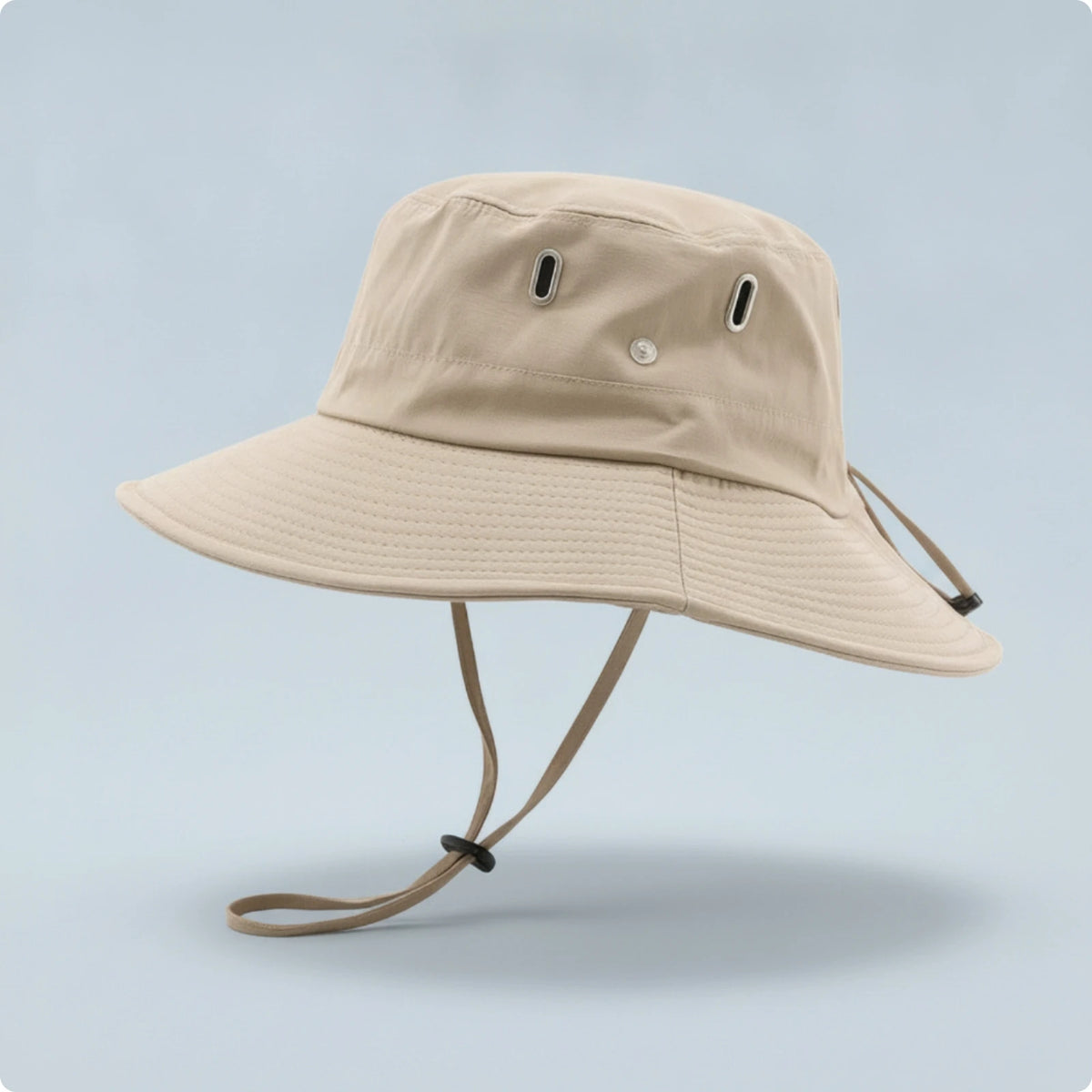 Packable Semi-Rigid Chin Strap Hiking Bucket Hat