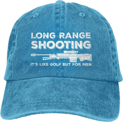Funny Shooting Golf Quote Baseball Cap