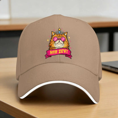 Princess Cat Meme Hi Zev Baseball Cap