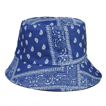 Fashion Men Fisherman Hat Summer New Paisley Design