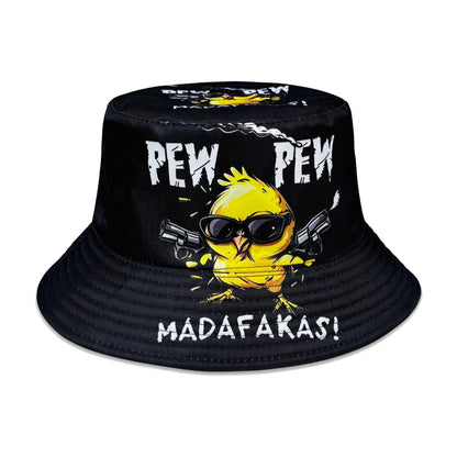 Cool Duck Fisherman Hat Lightweight Cartoon Duck