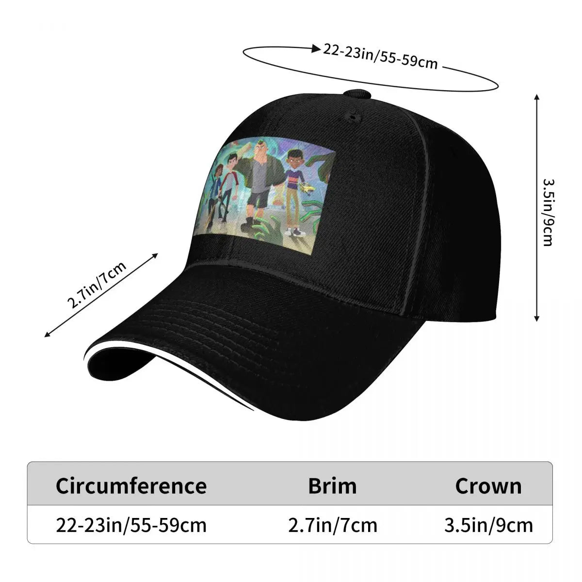 Last Kids On Earth Embroidered Baseball Cap