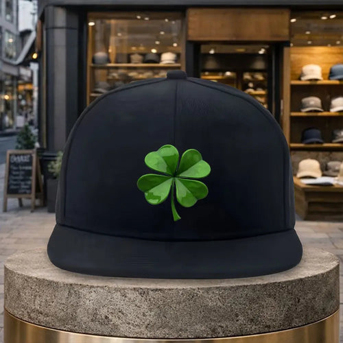 Four Leaf Clover Snapback Cap