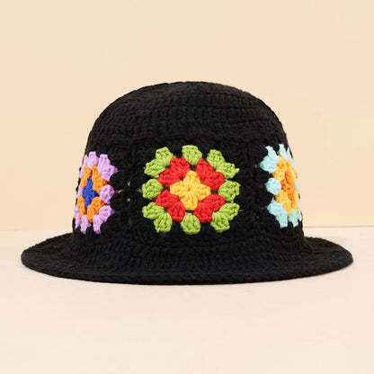 Colorful Floral Patchwork Bucket Hat