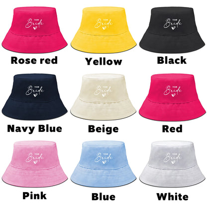 TEAM Bride Candy Color Bucket Hat