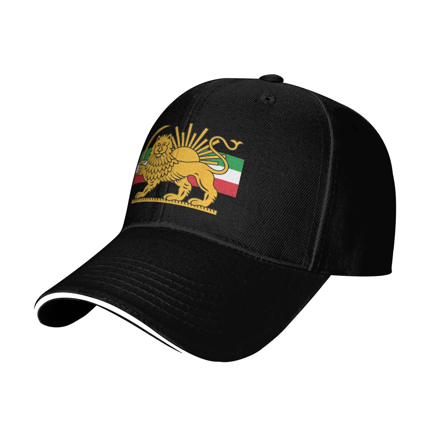 Shir O Khorshid Lion And Sun Iran Persia Baseball Cap Casual Women Men Trucker Hat Dropshipping Snapback Cap Birthday Gift
