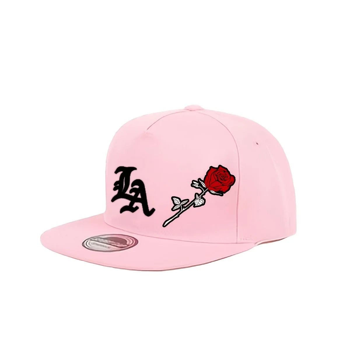 Breathable Soft Fabric Logo Snapback Cap