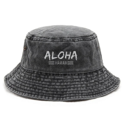 Vacation Cap Hats Spirit Cotton Washed Bucket Hat Vintage