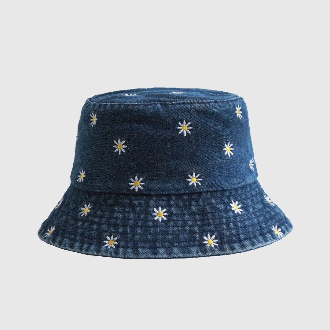 New Summer Hat For Women Denim Bucket Hat