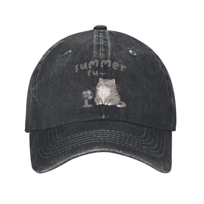 Cute Cat Korean Style Baseball Cap