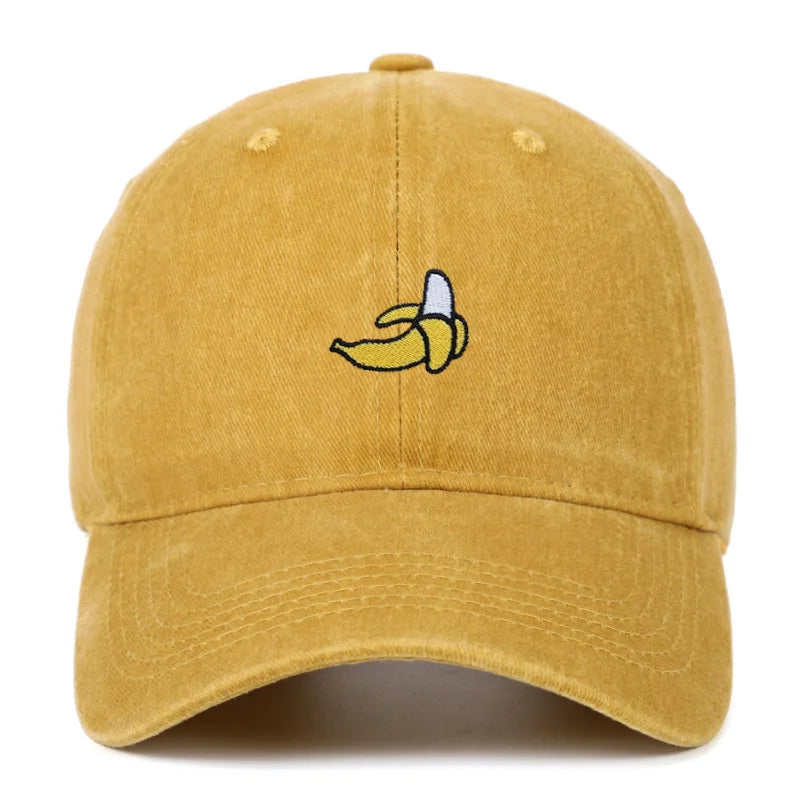 Banana Embroidered Baseball Hats