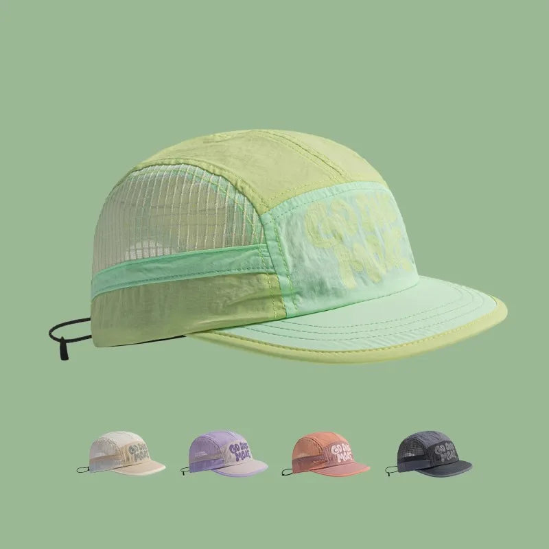 Lightweight Quick Drying Running Caps Summer Breathable Baseball Hat