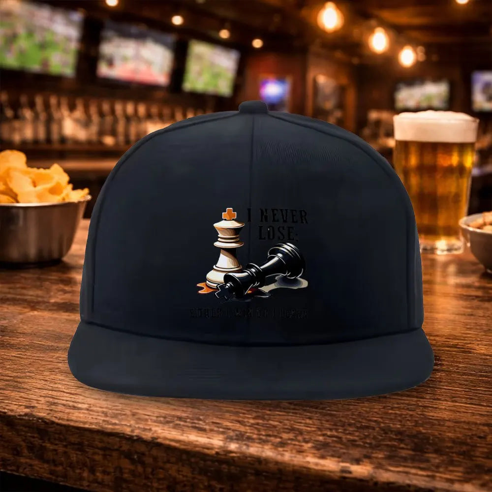 Unisex Chess Piece Snapback Cap