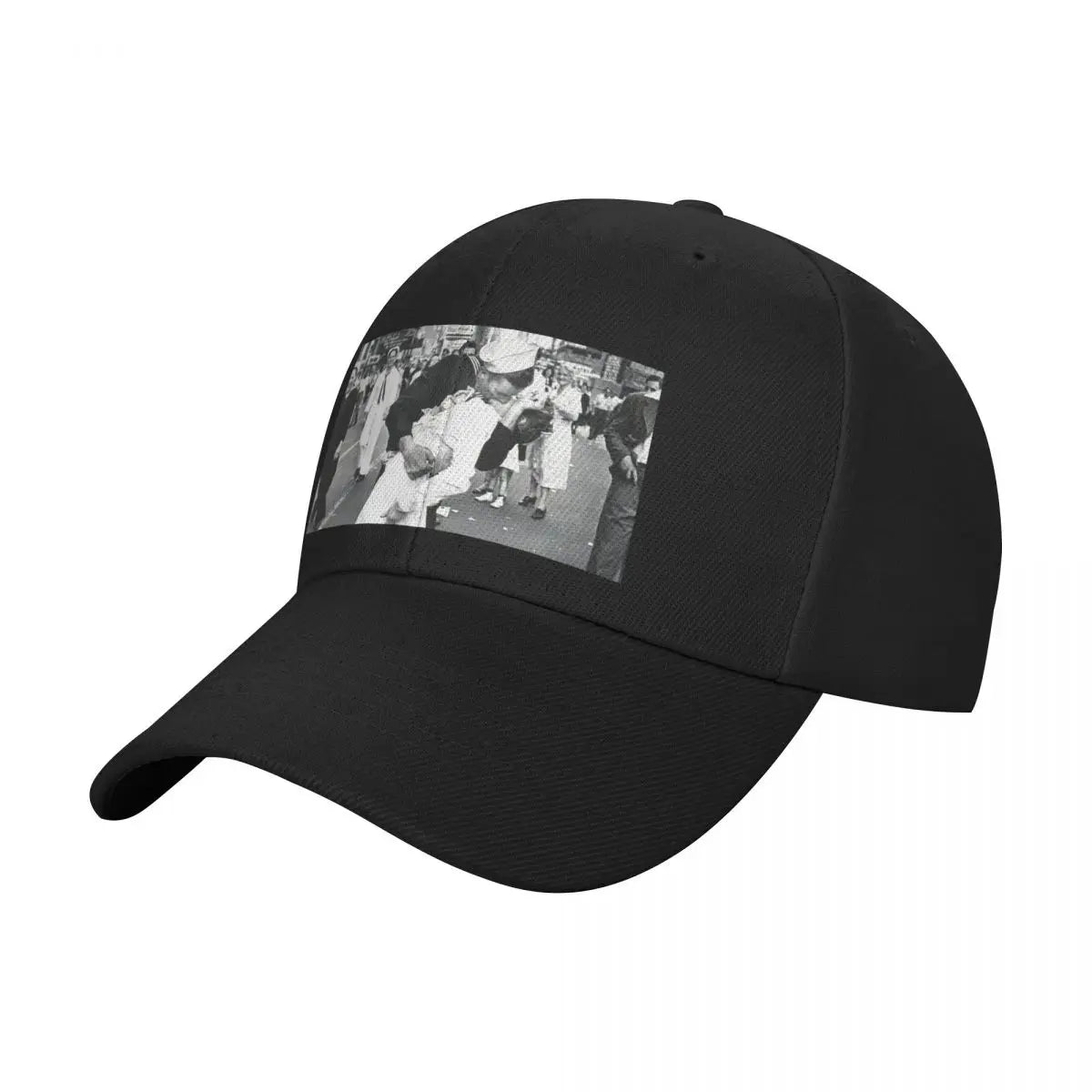 Sailor Kissing Times Square Poster Baseball Cap