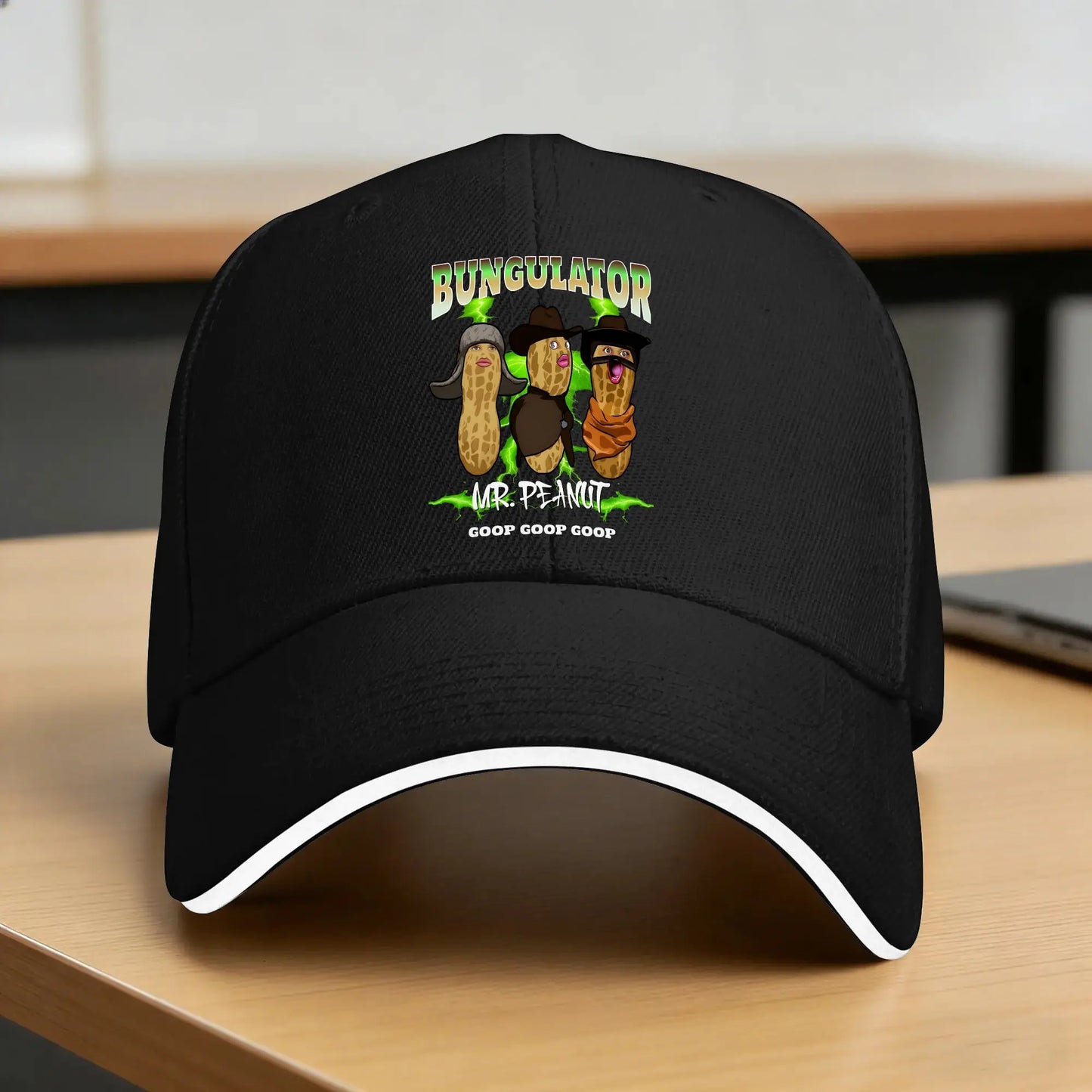 Burnt Peanut GOOP Meme Sun Baseball Cap