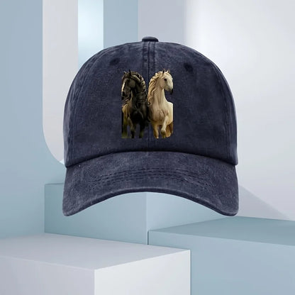 3D Horse Print Fashion Baseball Cap