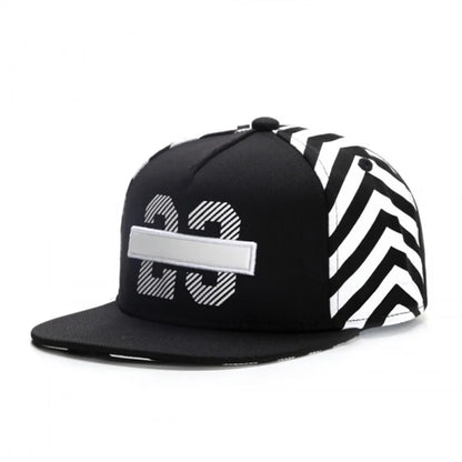Digital Embroidered Luxury Unisex Hip-Hop Snapback Cap