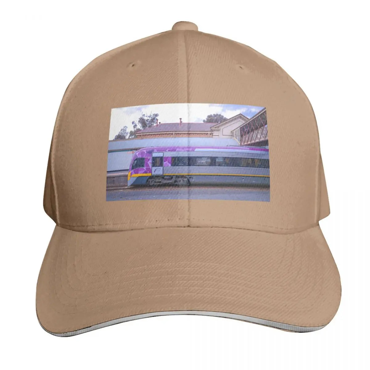 VLine Train Bendigo Vintage Baseball Cap