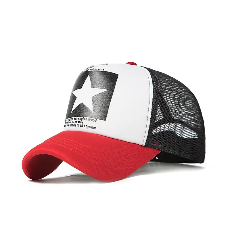 Fashion Letter Embroidery Baseball Cap