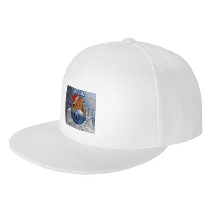 Christmas Cat Snapback Cap