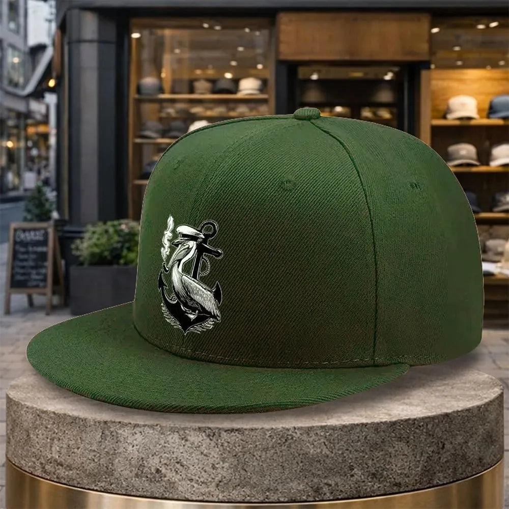 Pelican Anchor Snapback Cap