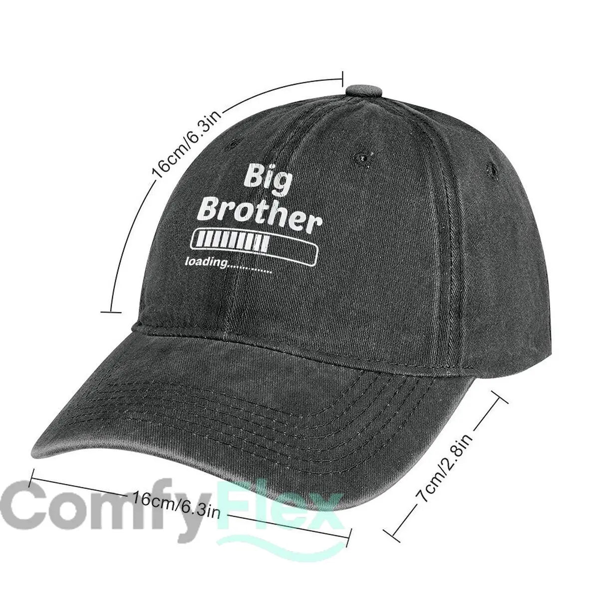 Big Brother Loading Fashion Washed Baseball Cap Hat Outdoor Activities