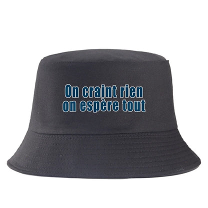 On Craint Rien Reversible Bucket Hat Unisex
