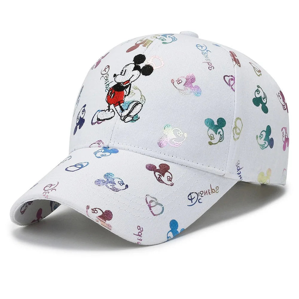 Hot Sale Women Cartoon Cap Mickey Mouse Baseball Cap Size 55-60cm