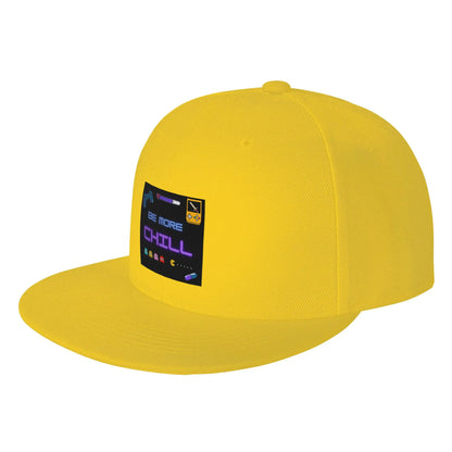 Be More Chill Retro Games Logo Snapback Cap