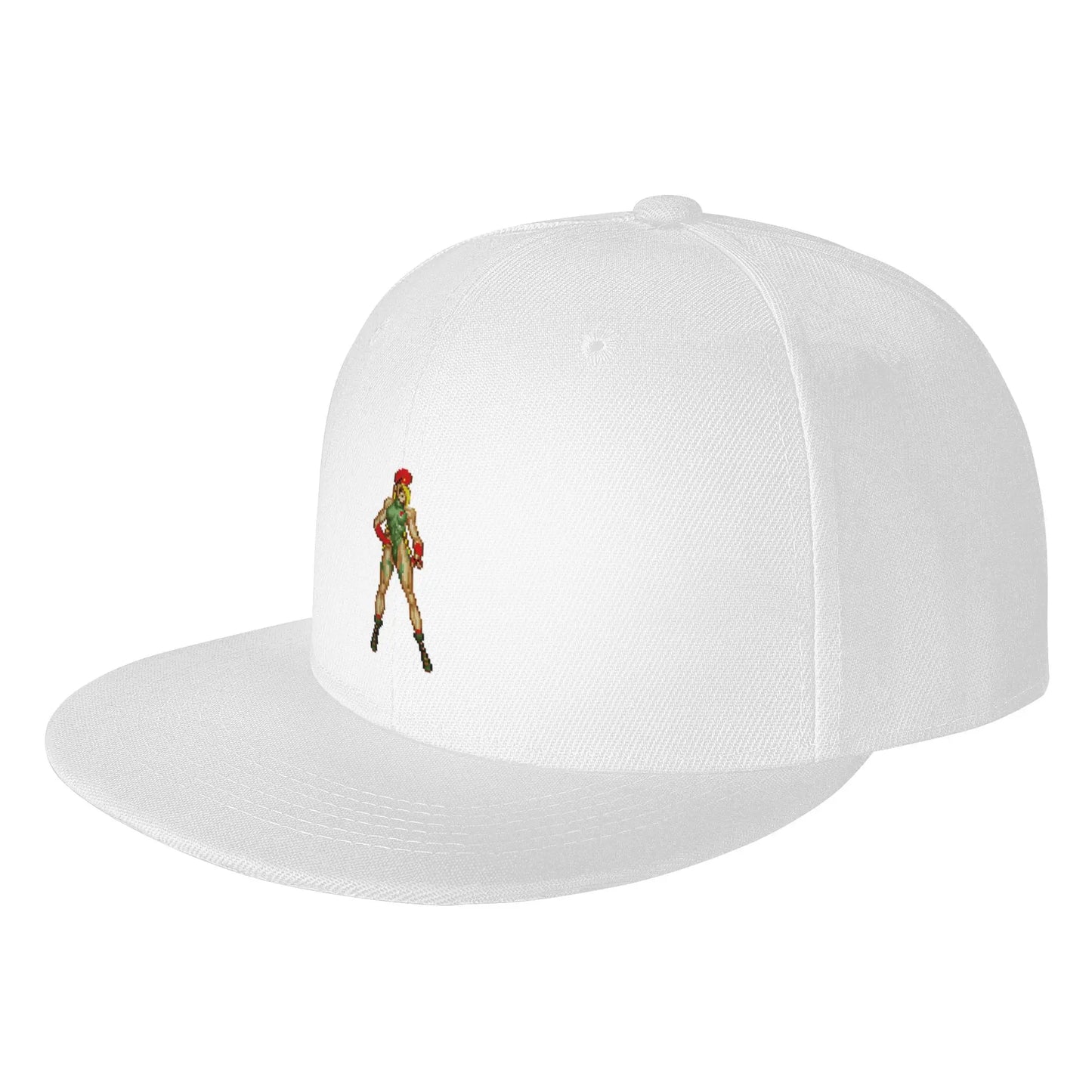 Fashion Cammy Street Fighter Pixel Snapback Cap