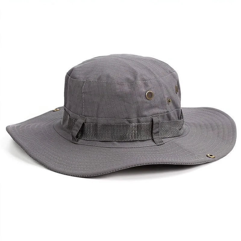 Reversible Foldable Wide Brim Fishing Bucket Hat