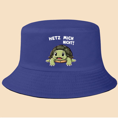 Retro Turtle Print Bucket Hat