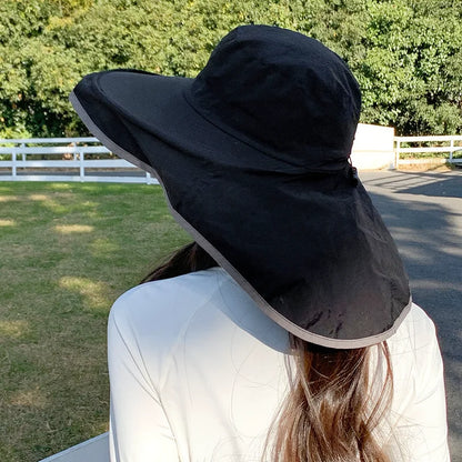 Quick-Dry Wide Brim UV Protection Outdoor Bucket Hat