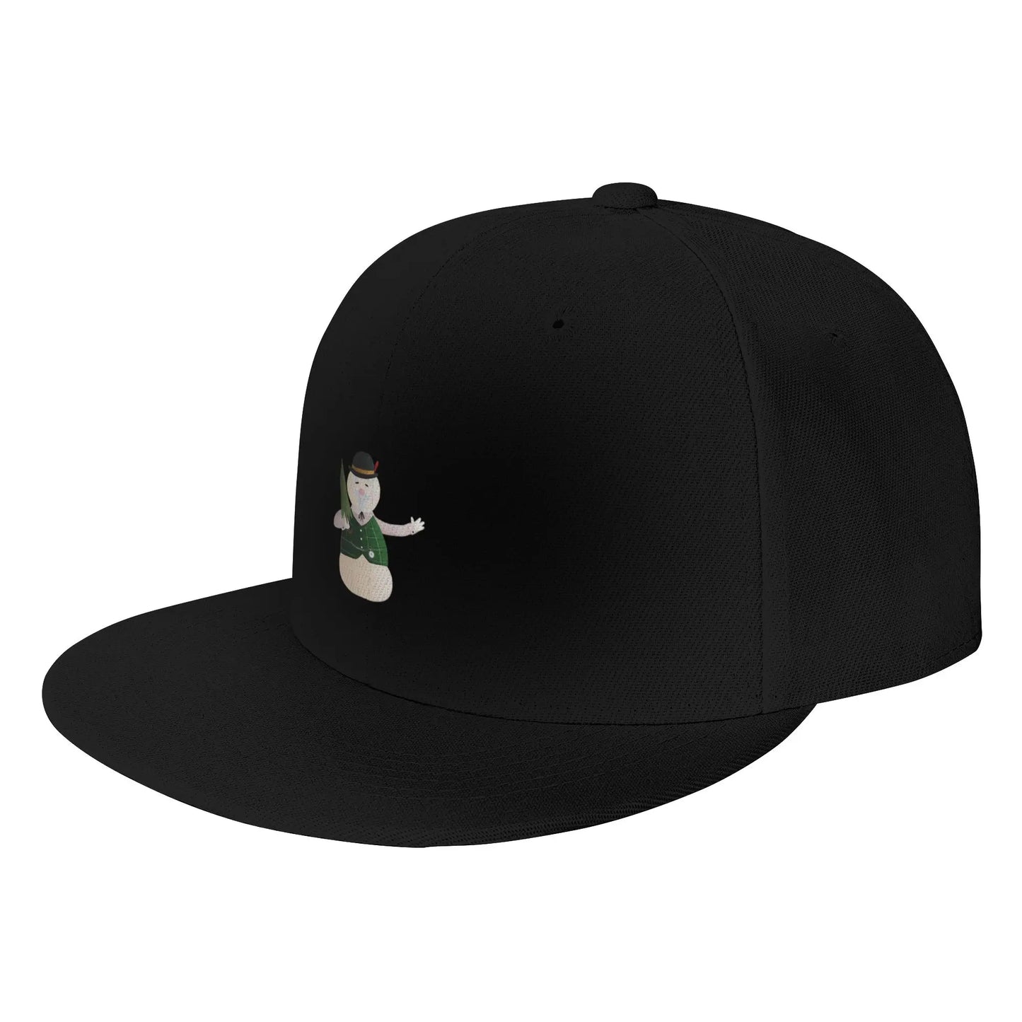 Fashion Sam The Snowman Snapback Cap