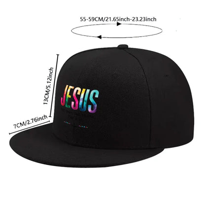 Jesus The Way Christian Streetwear Snapback Cap