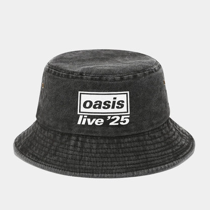 Oasis Printed Washed Fashion Bucket Hat