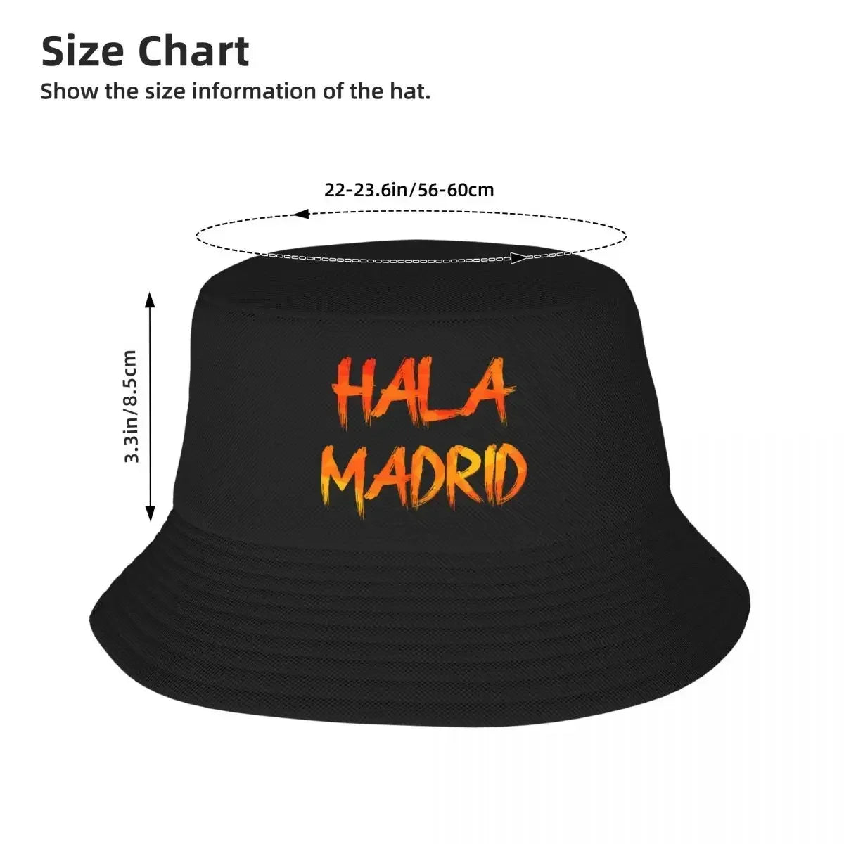 New Custom Hala Letter Print Beach Bucket Hat Women Men Unisex Summer Fisherman Cap