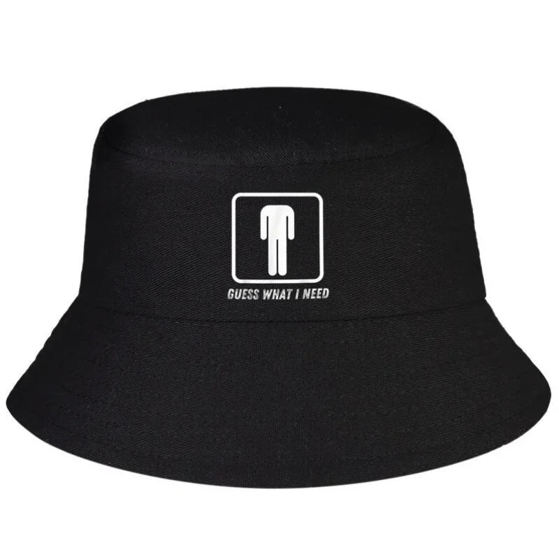 Guess What I Need Headless Bucket Hat