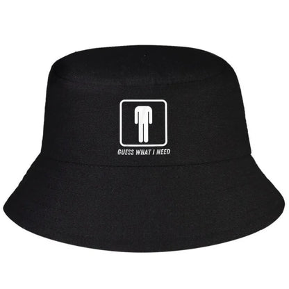 Guess What I Need Headless Bucket Hat