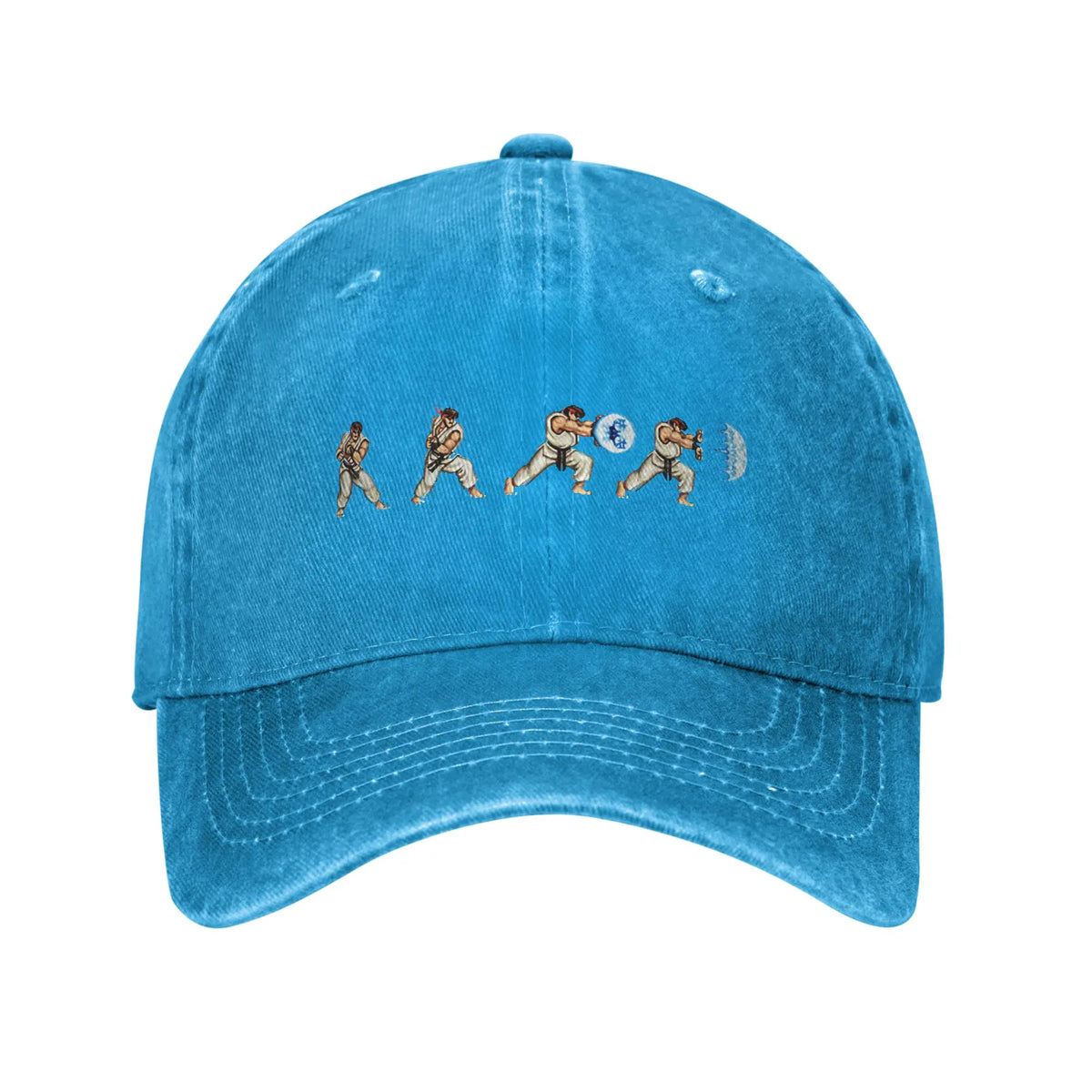 Street Fighter Ryu Movie 2026 Adjustable Trucker Baseball Cap